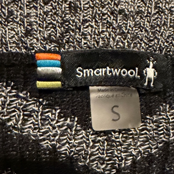 Smartwool Black and White Knit Sweater - Picture 2 of 4